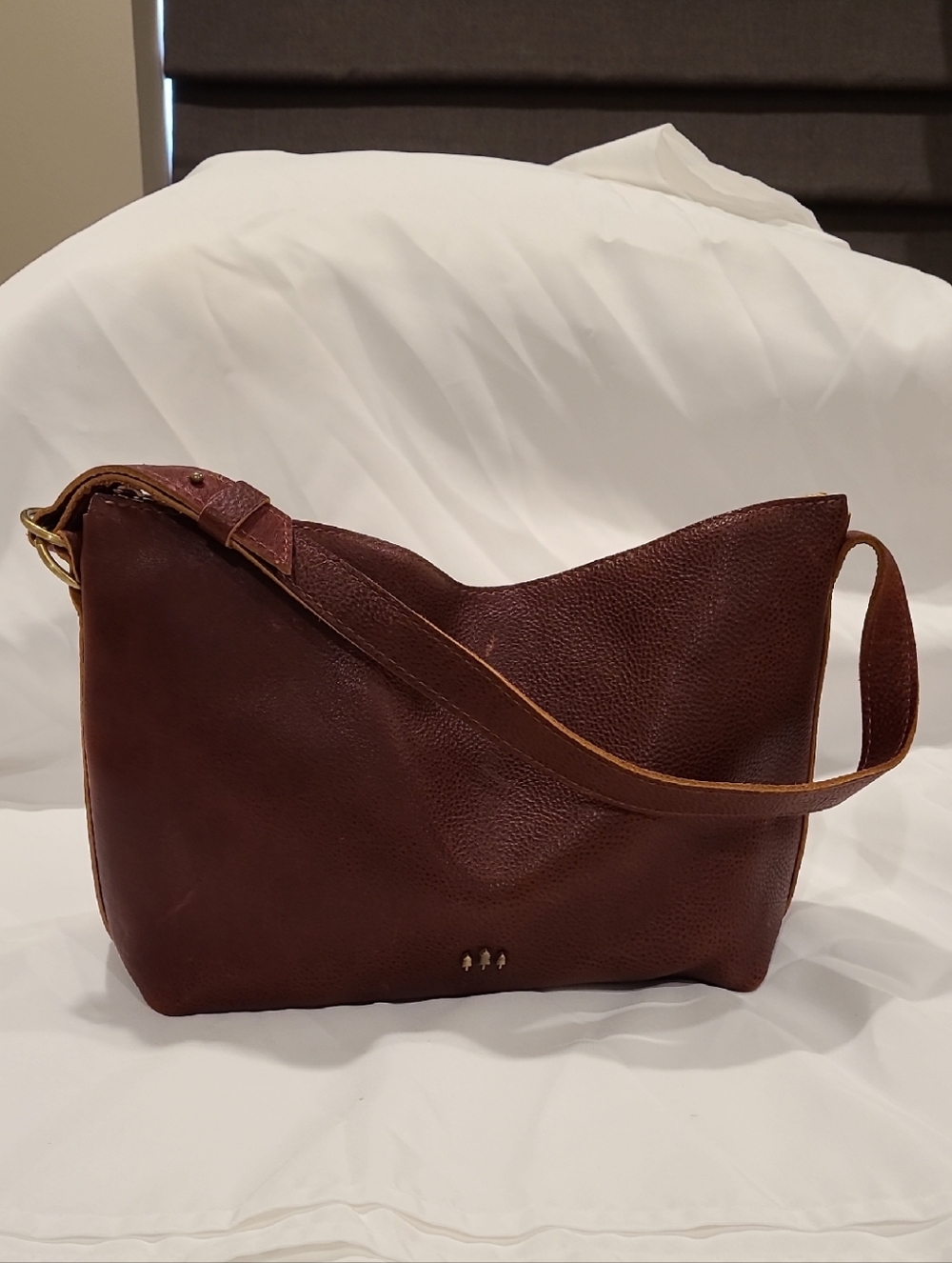 NWOT Portland Leather Slouchy Shoulder Bag